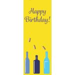 happy birthday corks paper gift bag