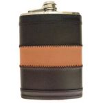 Brown Leather Flask