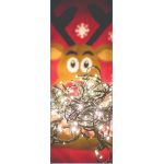 holiday lights paper gift bag