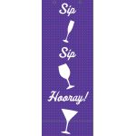 sip sip hooray paper gift bag