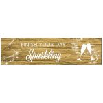 Sparkling Wood Plaque