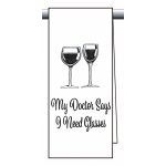 Doctor Glasses Wine Towel