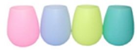 Pastel Silicone Drinkware