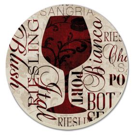 Ceramic Coasters Divine Wine