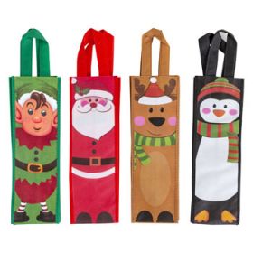 Holiday Wine Bags