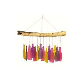 Wine Bottle Wind Chimes