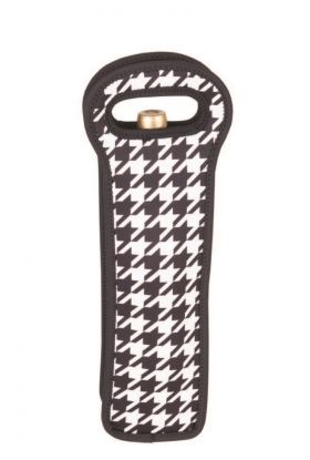 Wine Tote Houndstooth