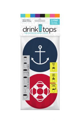 Anchor Life Raft Drink Cover