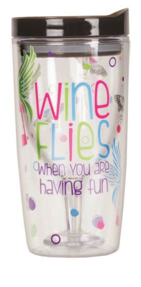 VinGo Tumbler Wine Flies