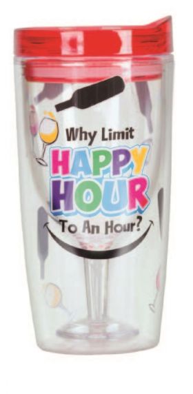 VinGo Tumbler Happy Hour