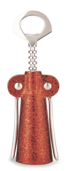 Red Glitter Corkscrew