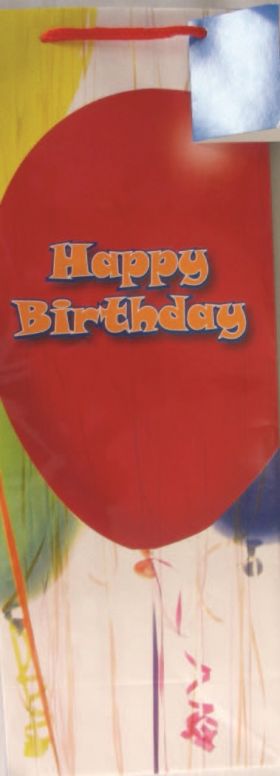 happy birthday paper gift bag