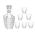 Whiskey Decanter with Tumblers