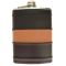 Brown Leather Flask