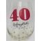 Birthday 40 Wine Glass