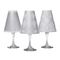 Glass Shade Vienna Silver